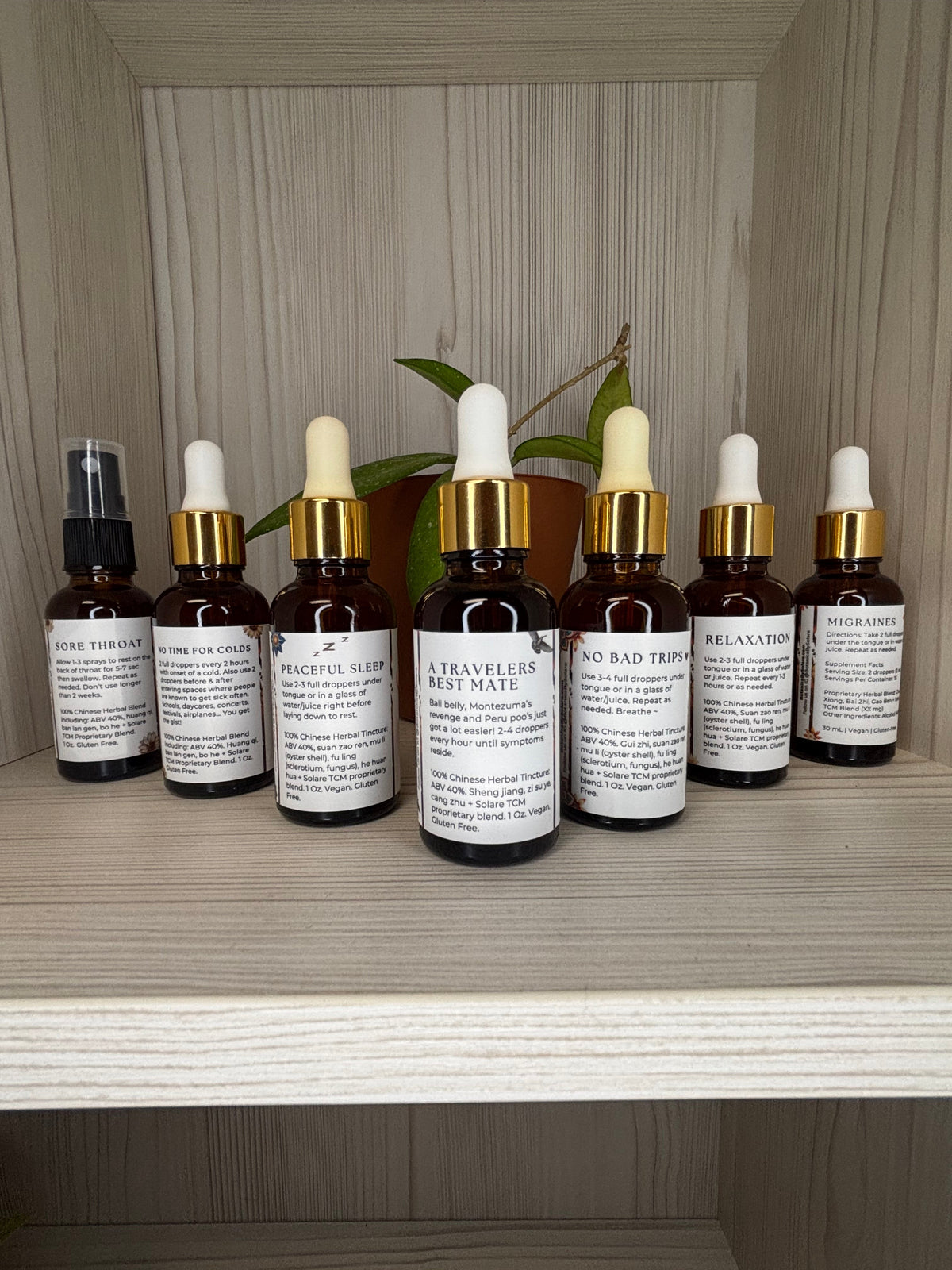 No Time for Colds  | Chinese Herbal Tincture