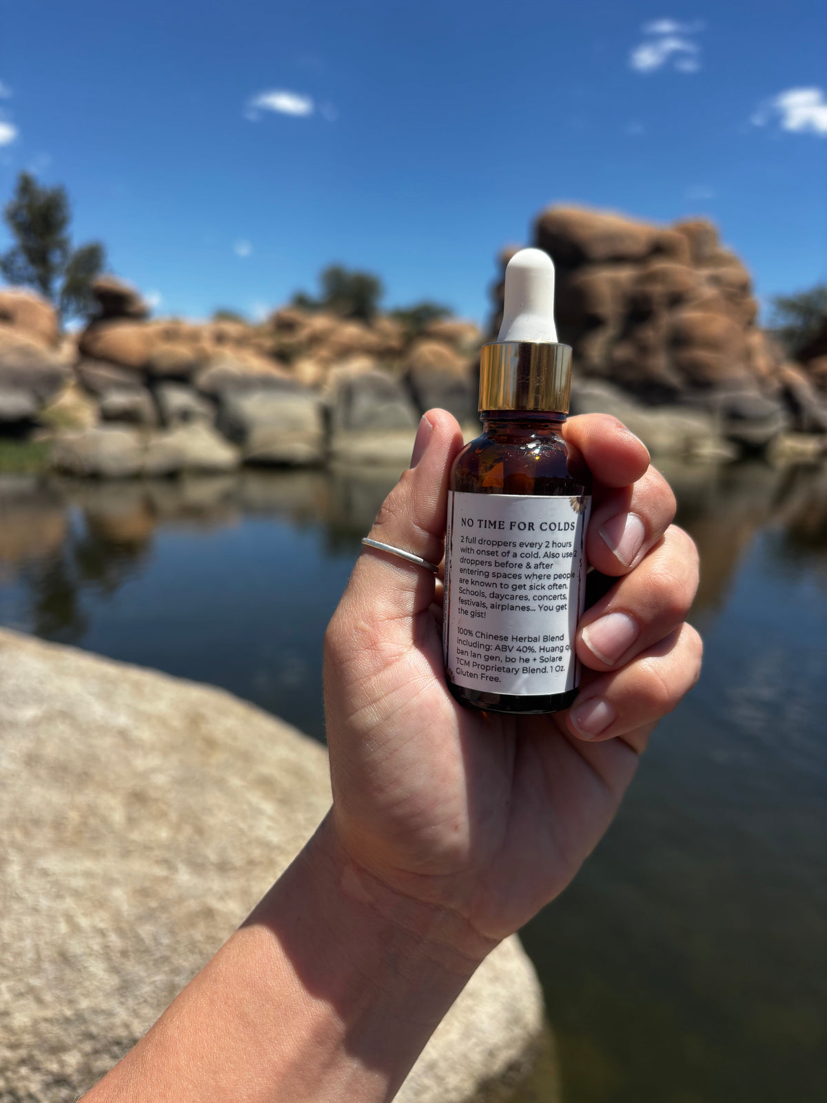 No Time for Colds  | Chinese Herbal Tincture