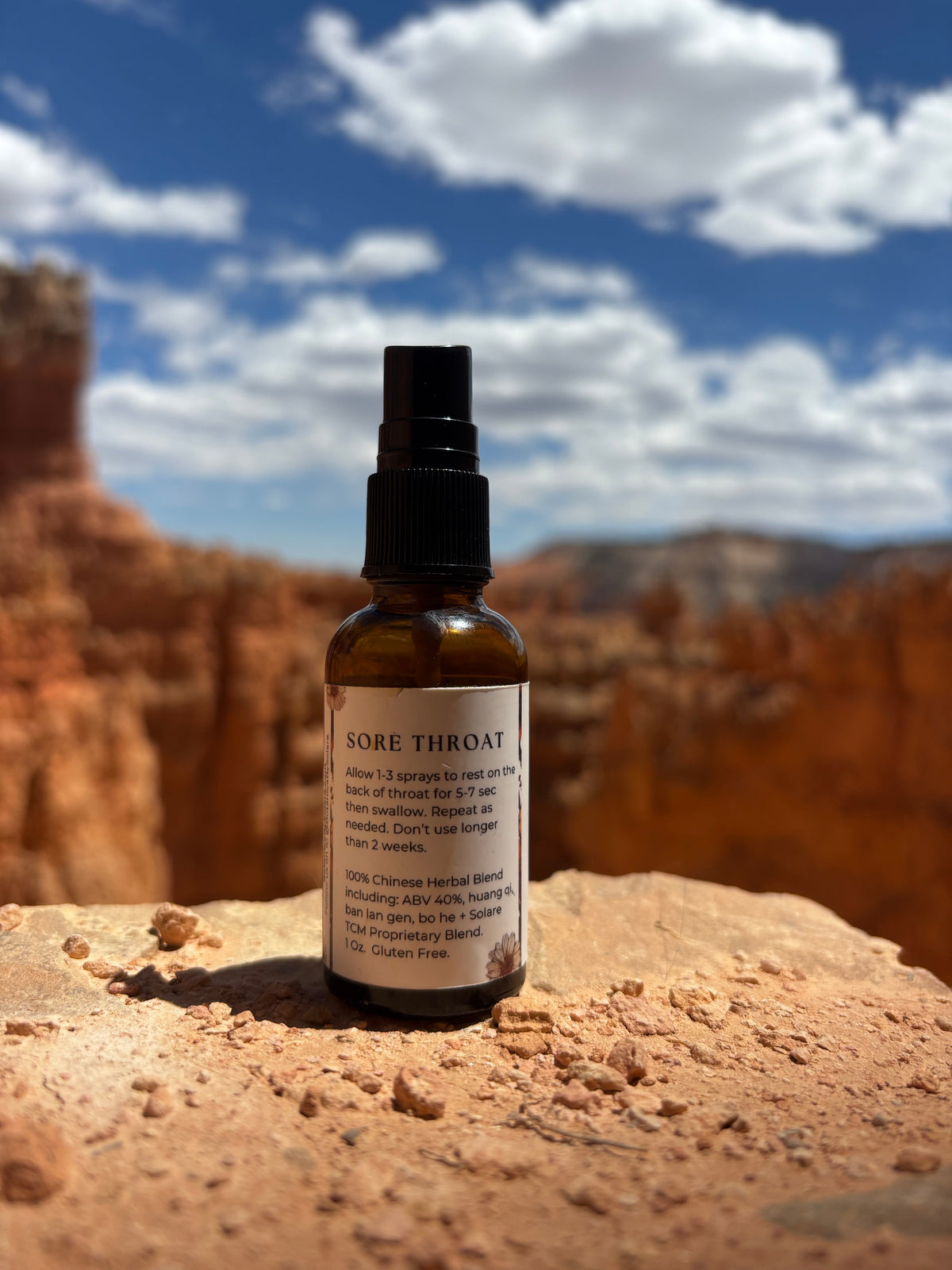 Sore Throat Spray  | Chinese Herbal Tincture