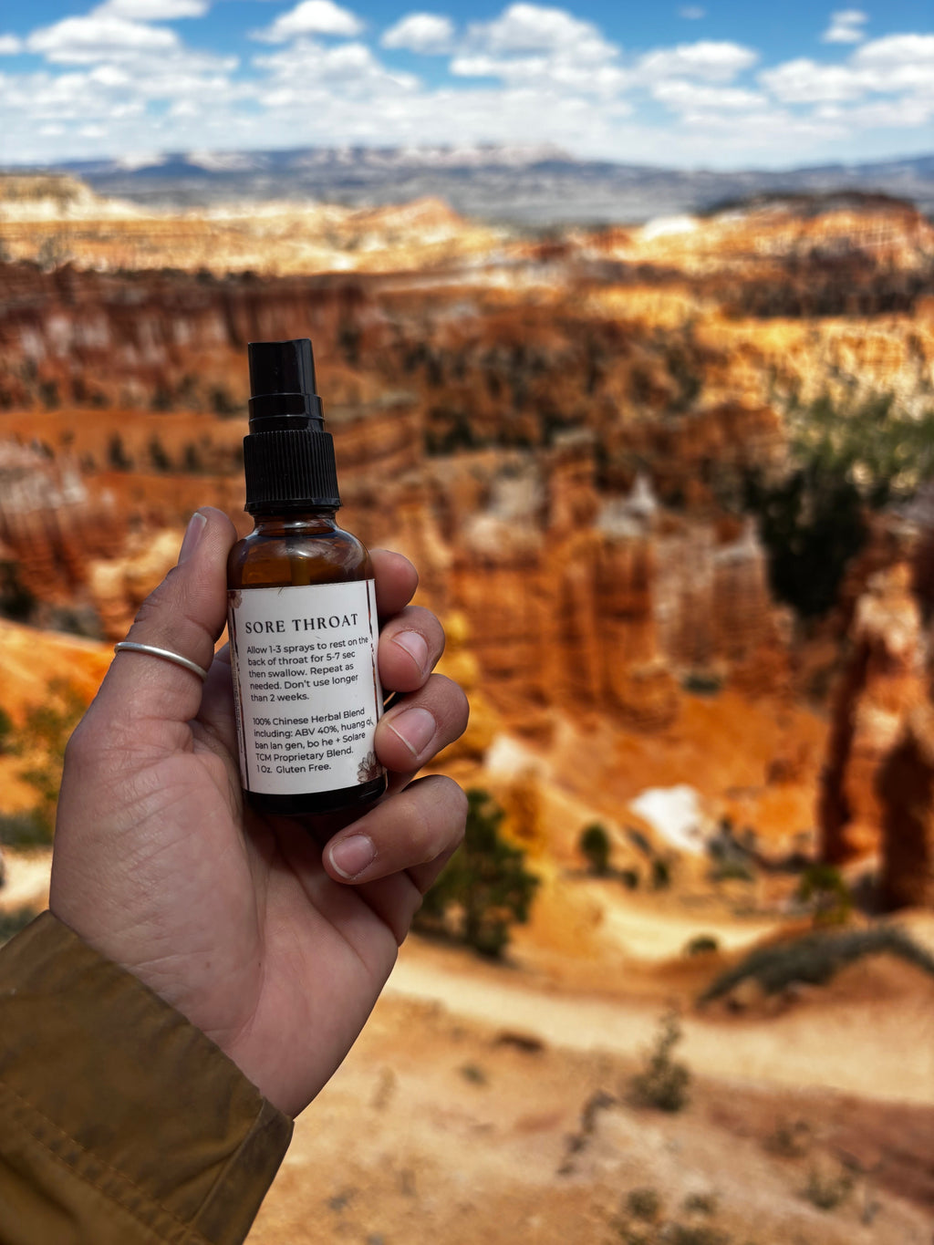 Sore Throat Spray  | Chinese Herbal Tincture