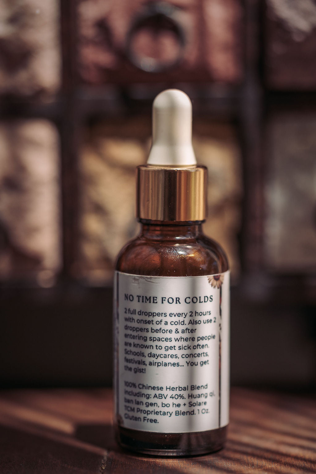 No Time for Colds  | Chinese Herbal Tincture